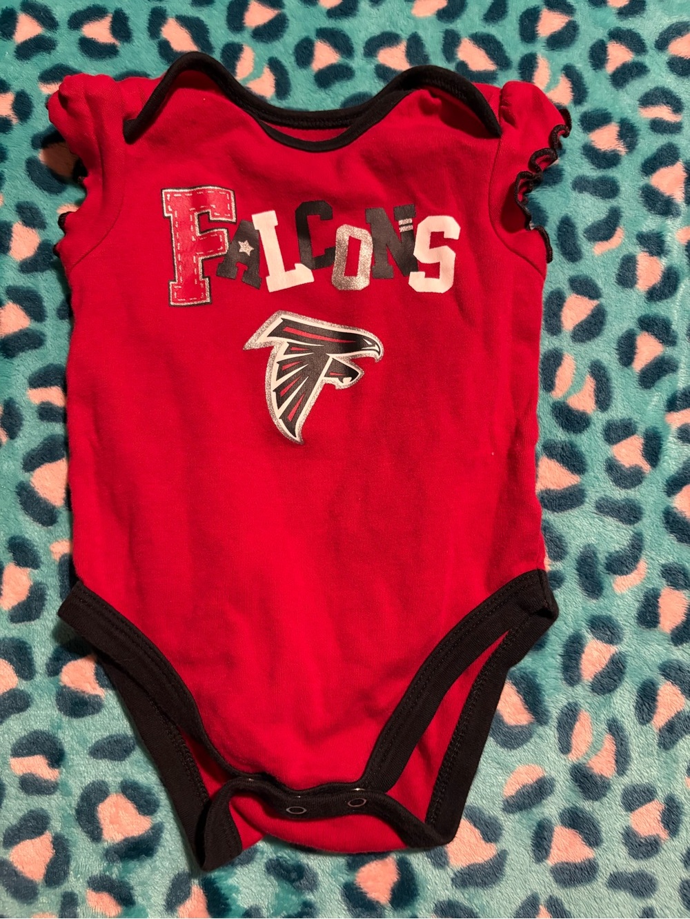 NFL Falcons onesie